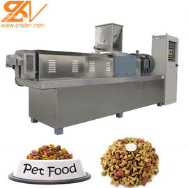 Linha da maquinaria da planta de alimento dos peixes, equipamento de fabricação dos alimentos para animais de estimação