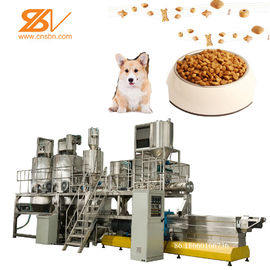 Capacidade de aço inoxidável da máquina 250kg/h da extrusora das fábricas de tratamento dos alimentos para animais de estimação