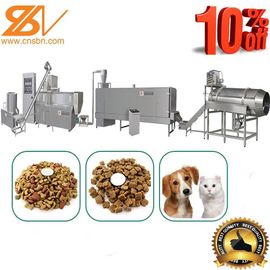 Cão Cat Pet Food Extruder Machine da alimentação do coelho do pássaro dos peixes/máquina de processamento/planta/linha de produção