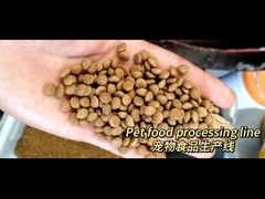 Máquina de alimentação de cães tipo molhado, máquina de fabricação de comida de cães seca 380v / 50hz