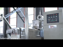 Linha de produção totalmente automática de cães e gatos 500 kg