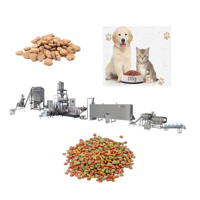 SBN Linha automática de processamento de alimentos para animais de estimação, máquina de fabricação de alimentos para cães Ss 304