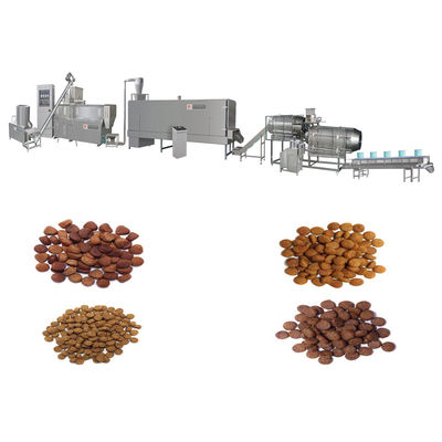 Full Production Line Dry Dog Pet Food Making Processing Machine
