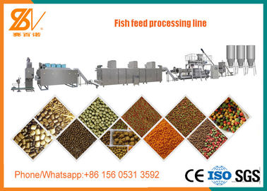Equipamento de processamento dos peixes do Aqua, linha de processamento da alimentação dos peixes 150-1000 Kg/h
