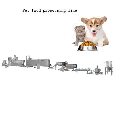 Linha de processamento expulsa do alimento para cães 80KVA da fase monofásica