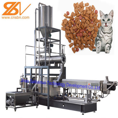 Aço de Cat Food Making Machine Staineless da farinha de milho da farinha do arroz