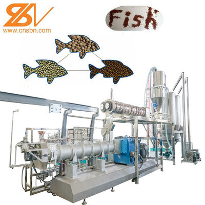linha de produção de naufrágio de flutuação da máquina da extrusora da alimentação dos peixes do peixe-gato aquático de 2-3t/H 4-6t/H