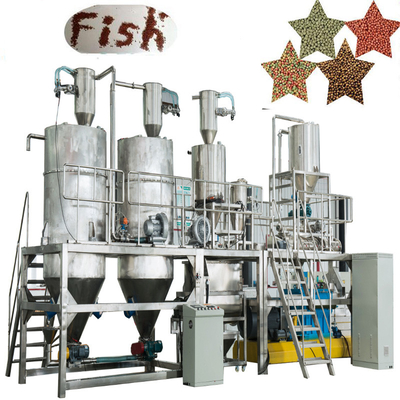 equipamento de flutuação da máquina da extrusora da alimentação dos peixes 100kg/h-6000kg/h