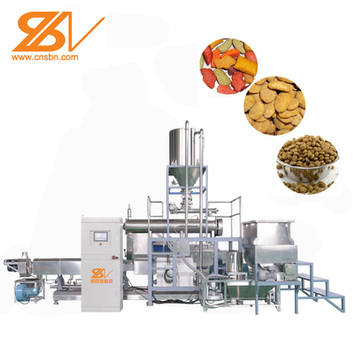 Extrução automática profissional de alimentos para cães 3-5 Operador
