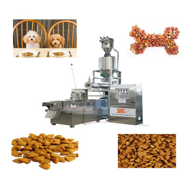 Máquina de fabricação de alimentos para gatos multifuncional e precisa, fácil de operar