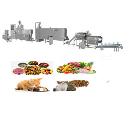 Máquina de fabricação de alimentos para gatos multifuncional e precisa, fácil de operar