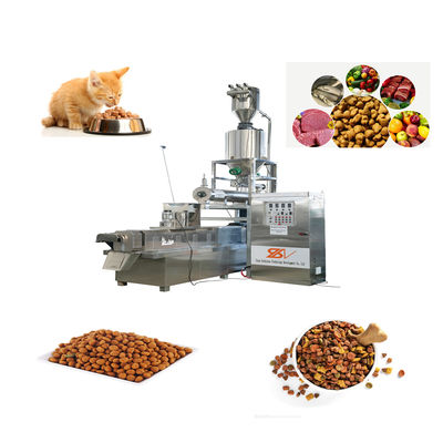 Máquina de produção de alimentos para animais de estimação totalmente automática / Máquina de alta precisão