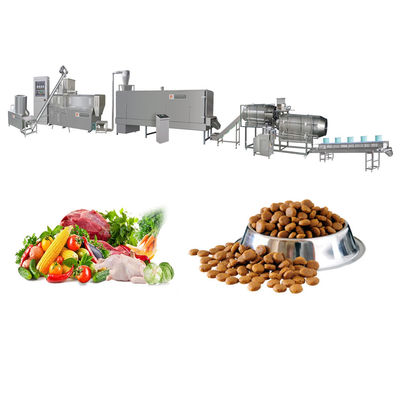 Máquina automática de alimentação para animais de estimação de 200-250 kg/h
