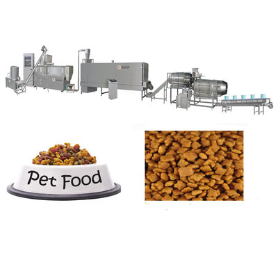 Linha de produção automática de alimentos para animais de estimação