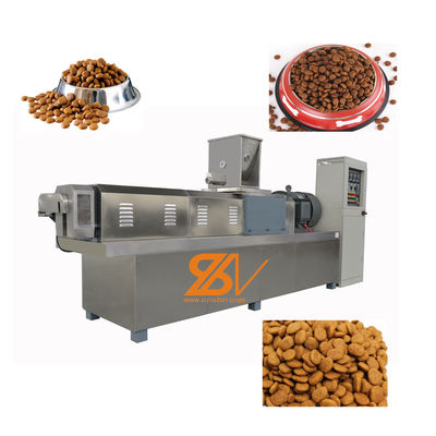 Siemens Motor Multi Funcional Linha de Produção de Alimentos para Gatos Aço inoxidável