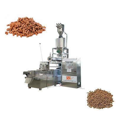 Linha de produção de extrusores automáticos para a produção de alimentos para peixes com tecnologia avançada