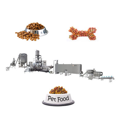 Saibainuo SLG 70 200-250kgh Máquina de fazer alimentos para animais de estimação totalmente automática