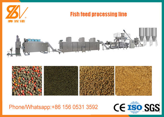 Máquina de processamento de rações de peixe