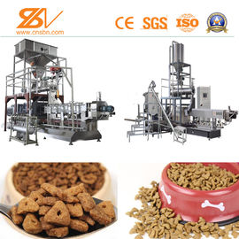 Siemens Motor Multi Funcional Linha de Produção de Alimentos para Gatos Aço inoxidável
