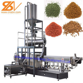 Máquina Automática de Pellets Flutuantes para Ração de Peixe Extrusora de Rosca Dupla Fabricada para Capacidade de 400-500kg/h