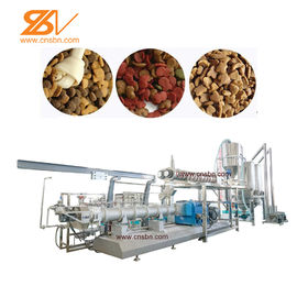Linha de processamento de alimentos para cães, gatos e animais de estimação totalmente automática