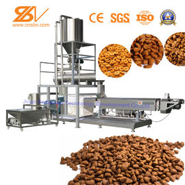 Linha de produção industrial de alimentos para animais de estimação