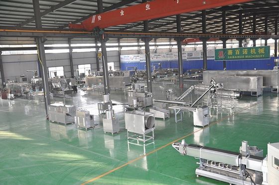 Máquina de extrusão automática de processamento de alimentos para peixes de grande capacidade