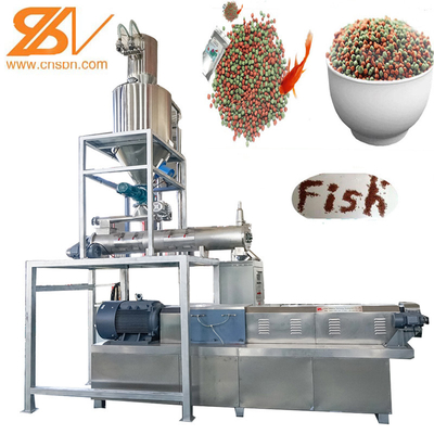 Máquinas automáticas de produção de pellets para alimentos para peixes