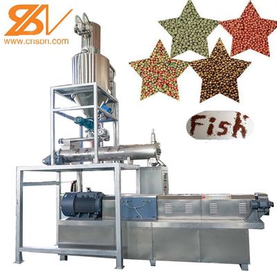 Máquinas automáticas de produção de pellets para alimentos para peixes