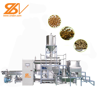 A extrusão Kibble o cão Cat Pet Food Machine 0,1 - 6t/H