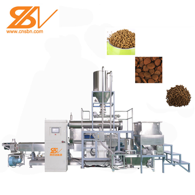 Aço automático de Staineless da máquina da extrusora dos alimentos para animais de estimação