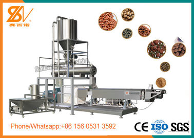 CE do tipo do inversor do LS da máquina da extrusora da alimentação dos peixes da grande capacidade habilitado