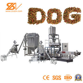 Molhe/certificação seco do GV do parafuso do dobro da máquina da extrusora dos alimentos para animais de estimação do cão