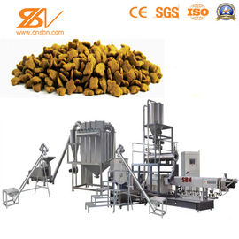A capacidade grande animal do equipamento de processamento dos alimentos para animais de estimação Kibble a certificação da BV