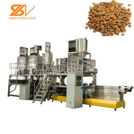 Equipamento de processamento gêmeo dos alimentos para animais de estimação da extrusora de parafuso/alimento animal que faz a máquina