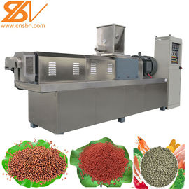 Linha aquática SLG120/SLG95 da extrusora da máquina de processamento da alimentação dos peixes da pelota