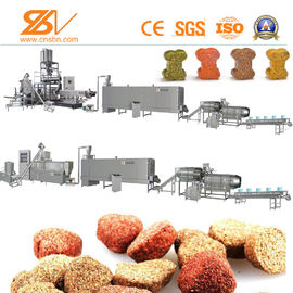 A capacidade grande da máquina de aço inoxidável do fabricante do alimento para cães inflada Kibble molhado