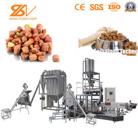 A máquina do alimento para cães de Saibainuo, Kibble os alimentos para animais de estimação da extrusora da alimentação animal que fazem a máquina