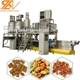 Tipo molhado seco linha de produção da extrusora do equipamento de processamento do alimento para cães