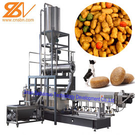 100kg/H-6t/H secos Kibble a linha de produção da extrusora da máquina da fabricação do alimento para cães
