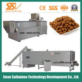 Parafuso gêmeo industrial da máquina de processamento da máquina da extrusora dos alimentos para animais de estimação 150-5000 Kg/h da capacidade
