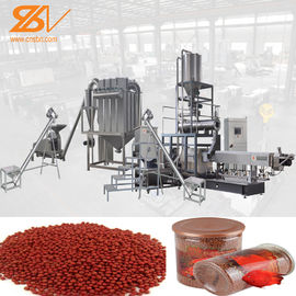 380v / certificação dobro do CE da extrusora de parafuso da máquina de processamento da alimentação dos peixes 50hz