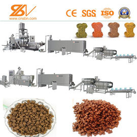 Máquina da extrusora dos alimentos para animais de estimação, alimentos para animais de estimação que processam o certificado do CE da maquinaria/GV