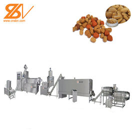 Cão Cat Food da extrusora da máquina de processamento dos alimentos para animais de estimação garantia de 1 ano