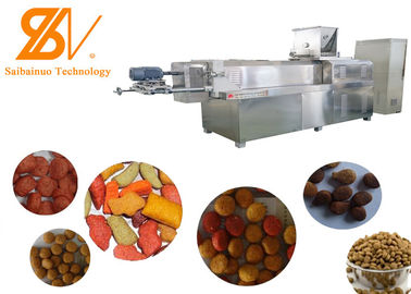 Máquina dos alimentos para animais de estimação da alimentação 160kg/h do camarão do inversor de ABB
