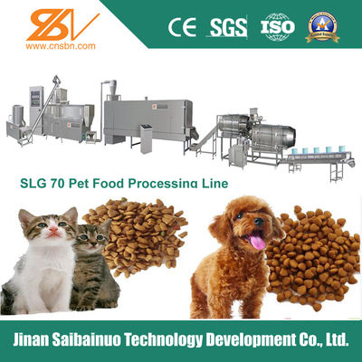 alimentação automática dos peixes de 0.1-6t/H Cat Food Machine For Floating