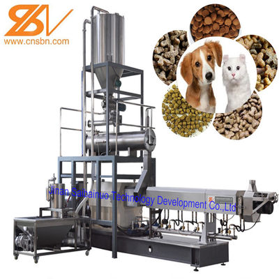 Linha de processamento automática da máquina do alimento de Cat Pet do cão