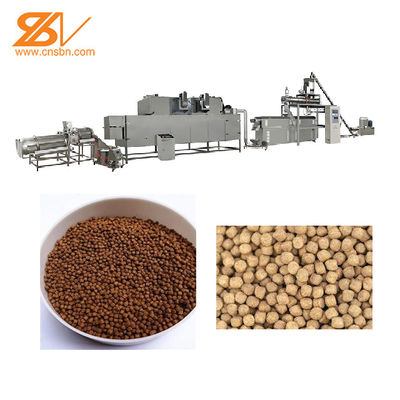 equipamento de flutuação de secagem totalmente automático da alimentação dos peixes da máquina da alimentação dos peixes 100-160kg/h