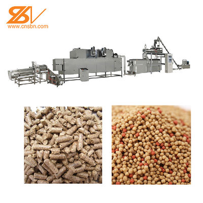 máquina de naufrágio da extrusora da alimentação dos peixes 200-260kg/H totalmente automático