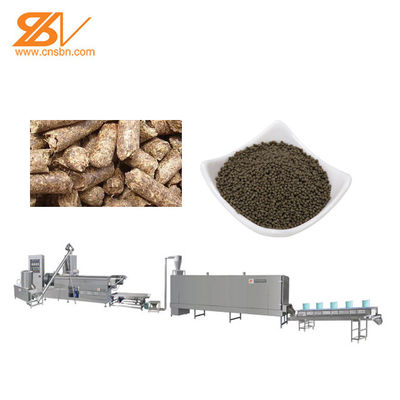 Máquina de flutuação da extrusora da alimentação SS201 para a fatura aquática da alimentação